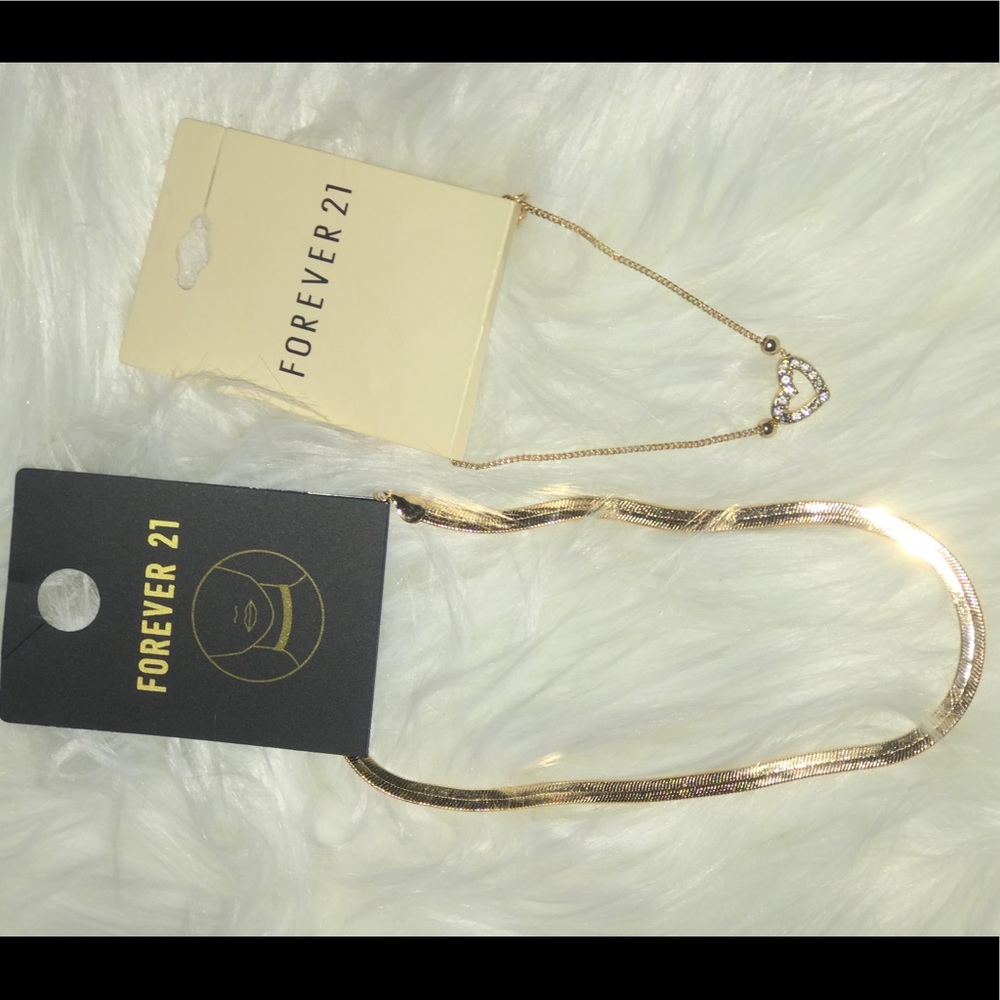 Forever21 Bracelet and Choker